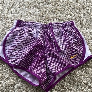 Nike Purple Athletic Mesh Shorts